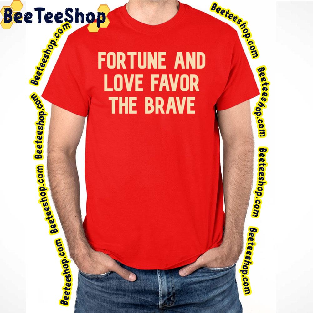 Gold Text Love And Fortune Trending Unisex T-Shirt Gold Text Love And Fortune Trending Unisex T-Shirt