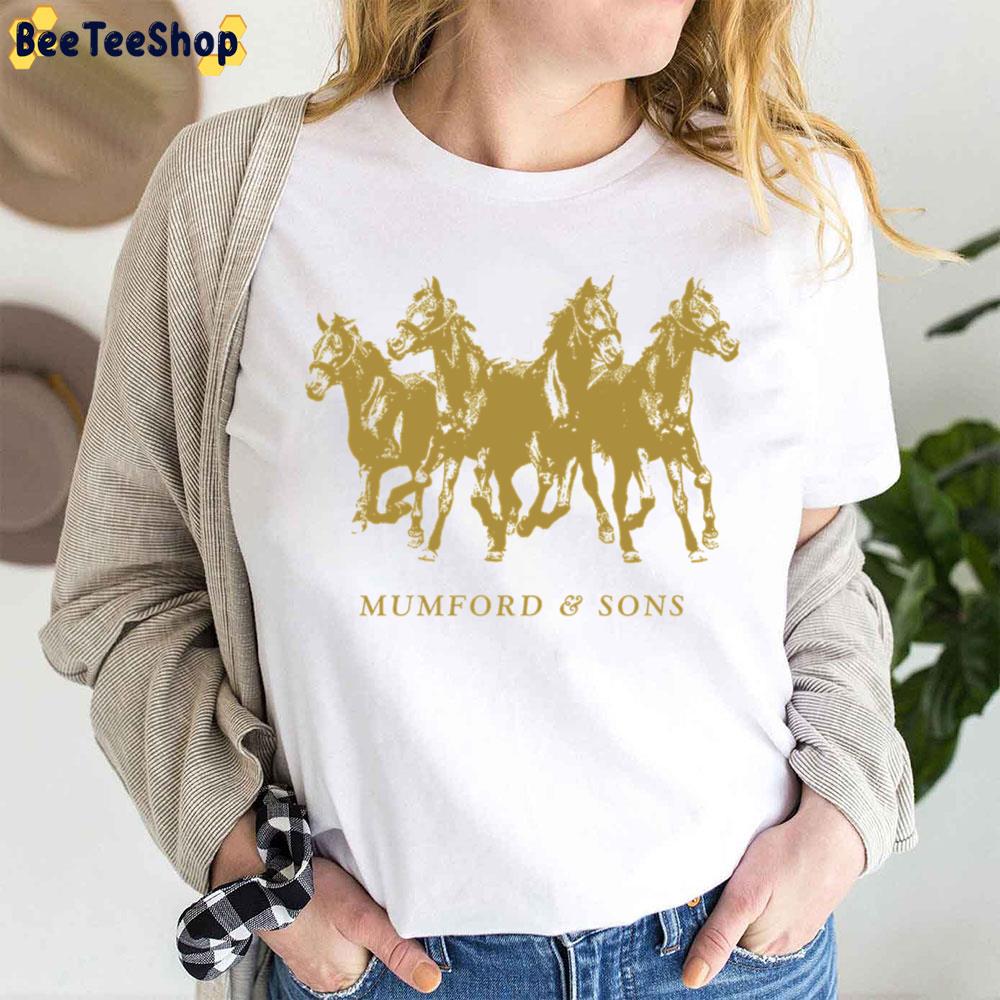 Golden Horses Mumford And Sons Trending Unisex T-Shirt Golden Horses Mumford And Sons Trending Unisex T-Shirt
