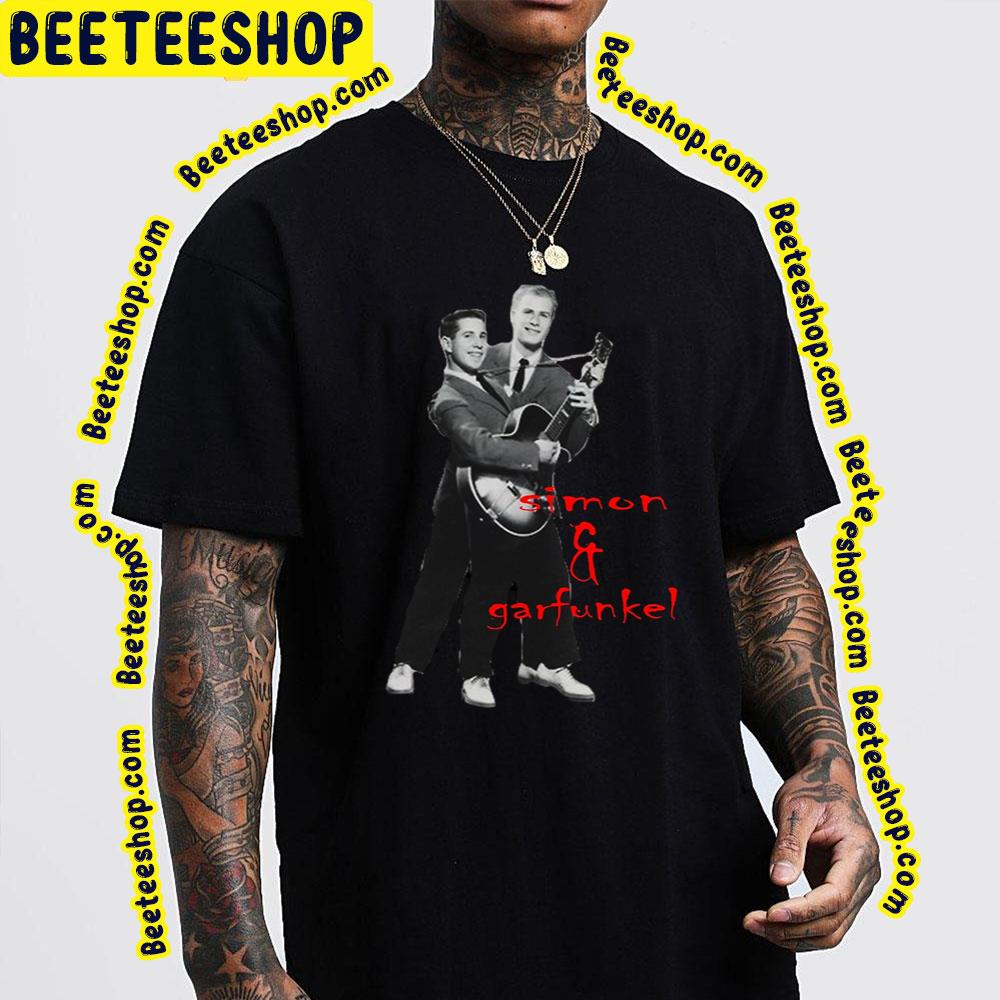 Graphic Black Art Simon & Garfunkel Trending Unisex T-Shirt Graphic Black Art Simon & Garfunkel Trending Unisex T-Shirt