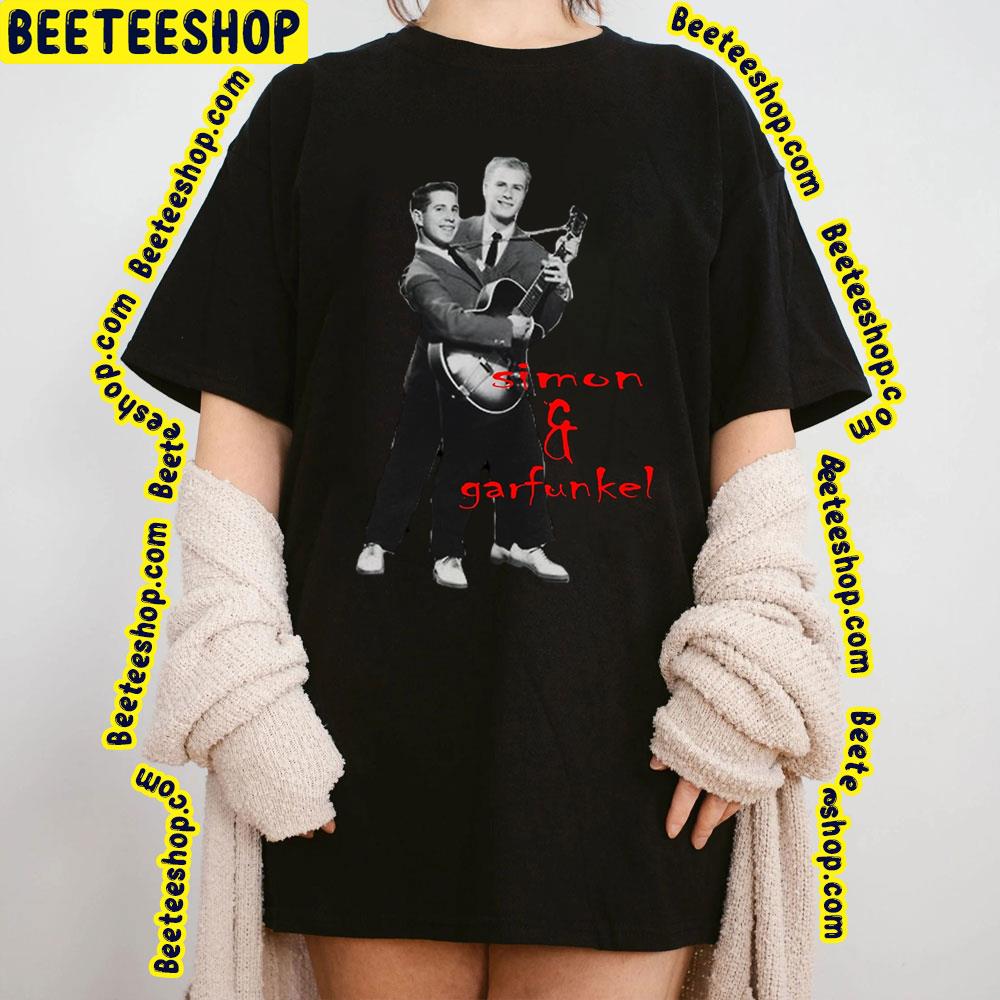 Graphic Black Art Simon & Garfunkel Trending Unisex T-Shirt Graphic Black Art Simon & Garfunkel Trending Unisex T-Shirt