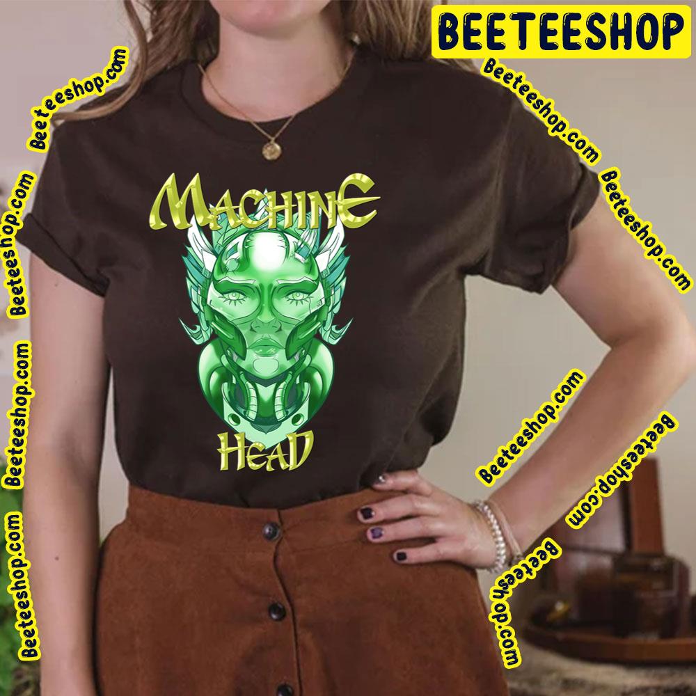 Green Art Machine Head Trending Unisex T-Shirt Green Art Machine Head Trending Unisex T-Shirt
