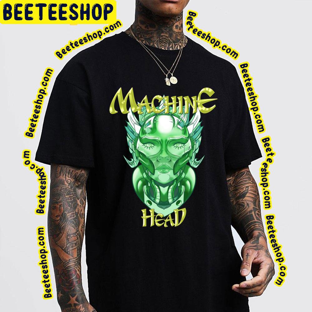 Green Art Machine Head Trending Unisex T-Shirt Green Art Machine Head Trending Unisex T-Shirt
