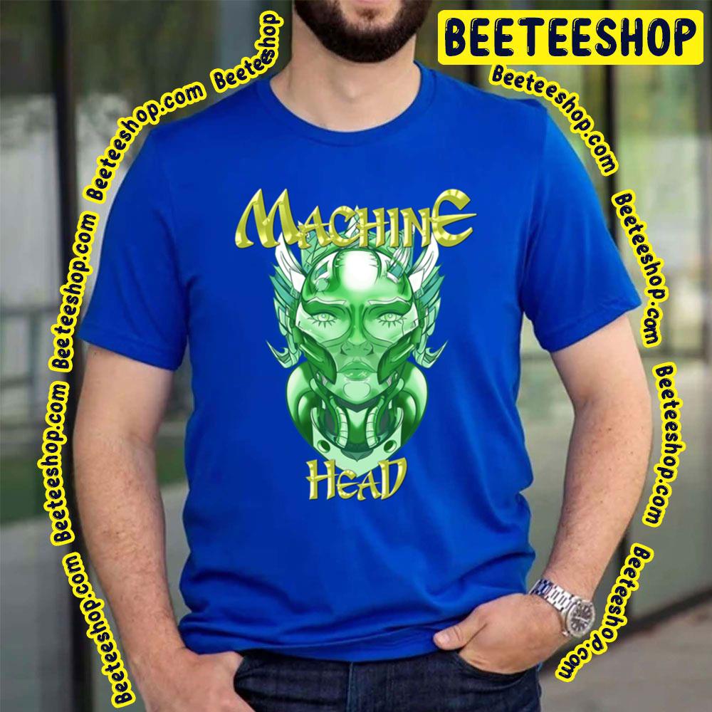 Green Art Machine Head Trending Unisex T-Shirt Green Art Machine Head Trending Unisex T-Shirt