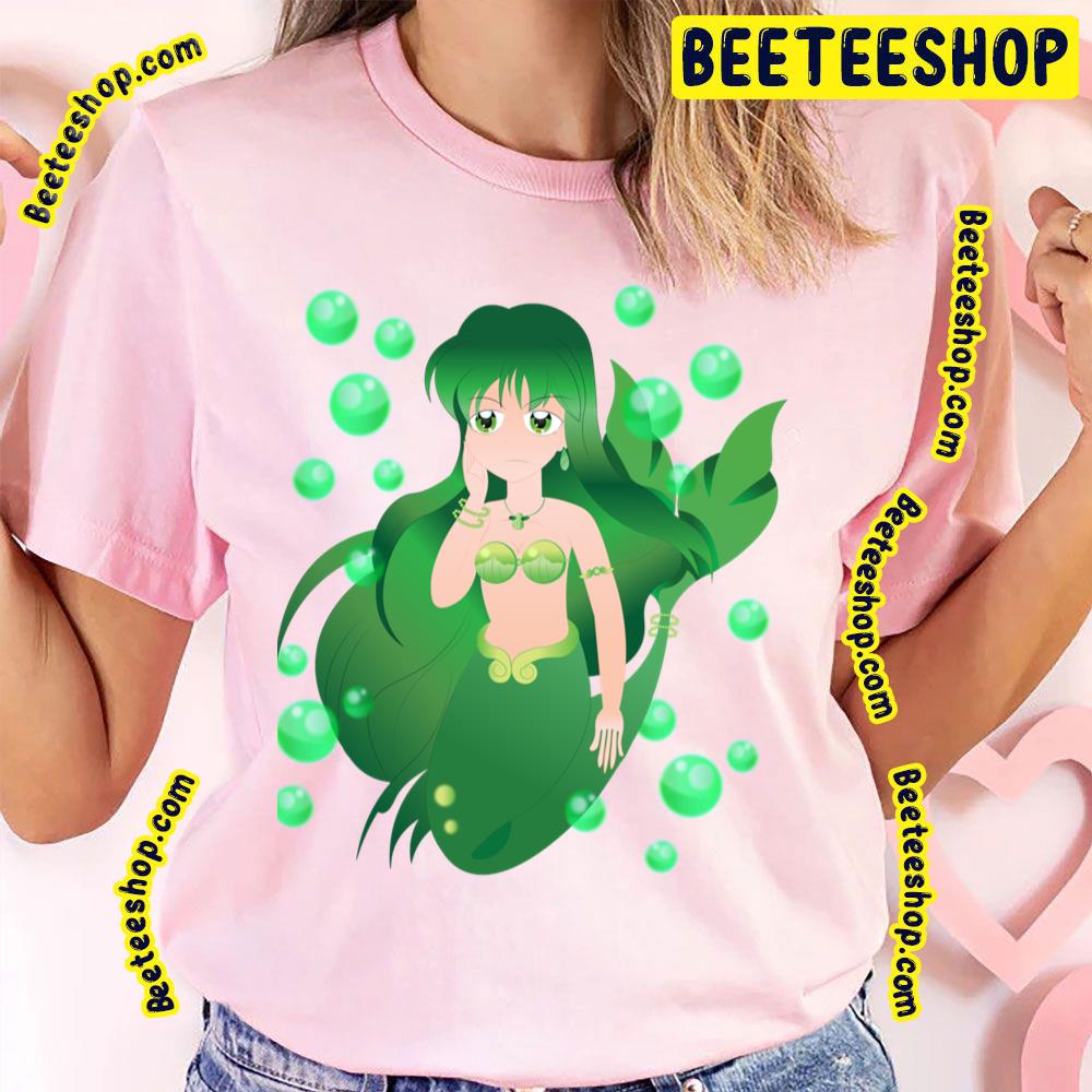 Green Art Mermaid Melody Pichi Pichi Pitch Trending Unisex T-Shirt Green Art Mermaid Melody Pichi Pichi Pitch Trending Unisex T-Shirt