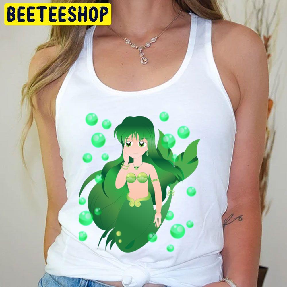 Green Art Mermaid Melody Pichi Pichi Pitch Trending Unisex T-Shirt Green Art Mermaid Melody Pichi Pichi Pitch Trending Unisex T-Shirt