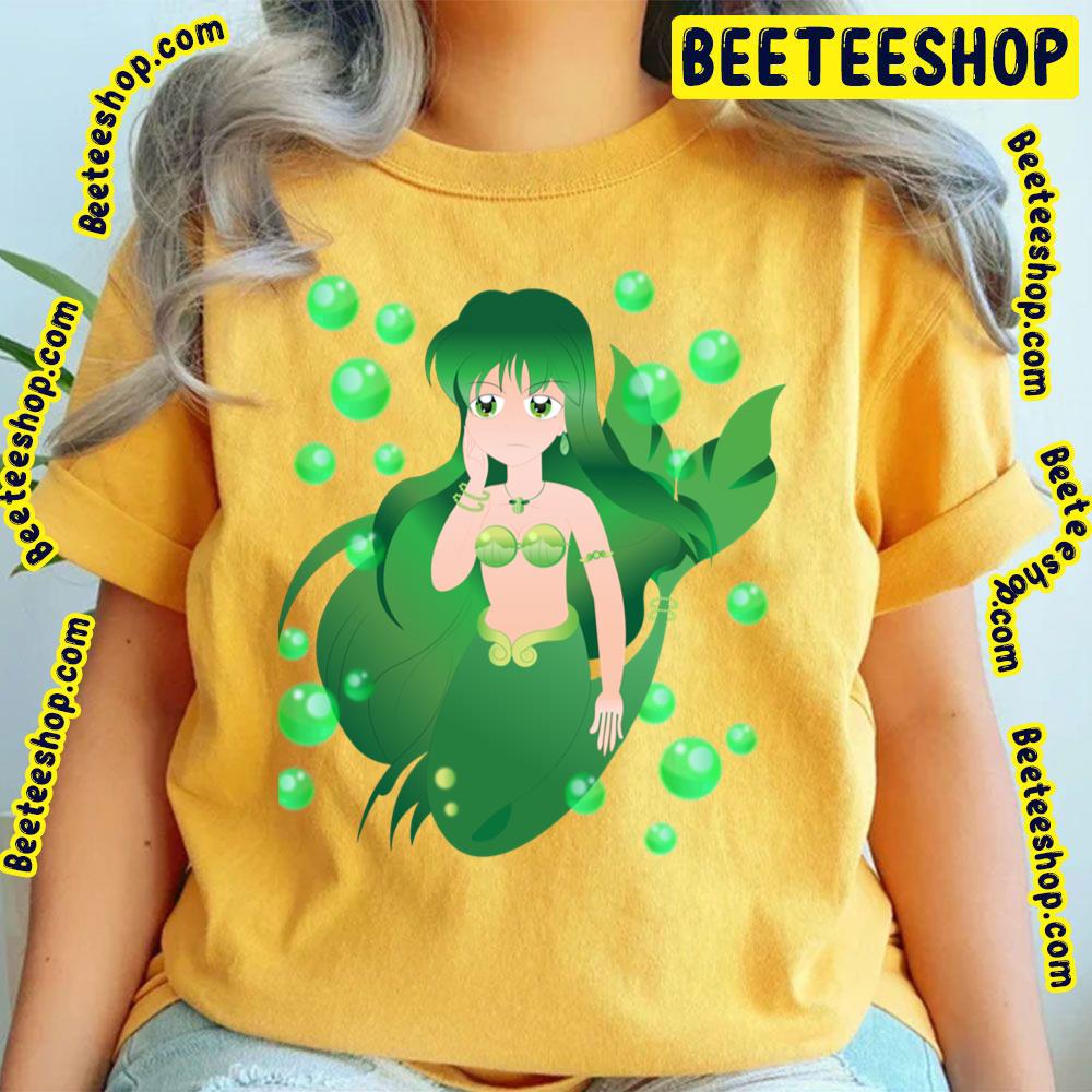 Green Art Mermaid Melody Pichi Pichi Pitch Trending Unisex T-Shirt Green Art Mermaid Melody Pichi Pichi Pitch Trending Unisex T-Shirt