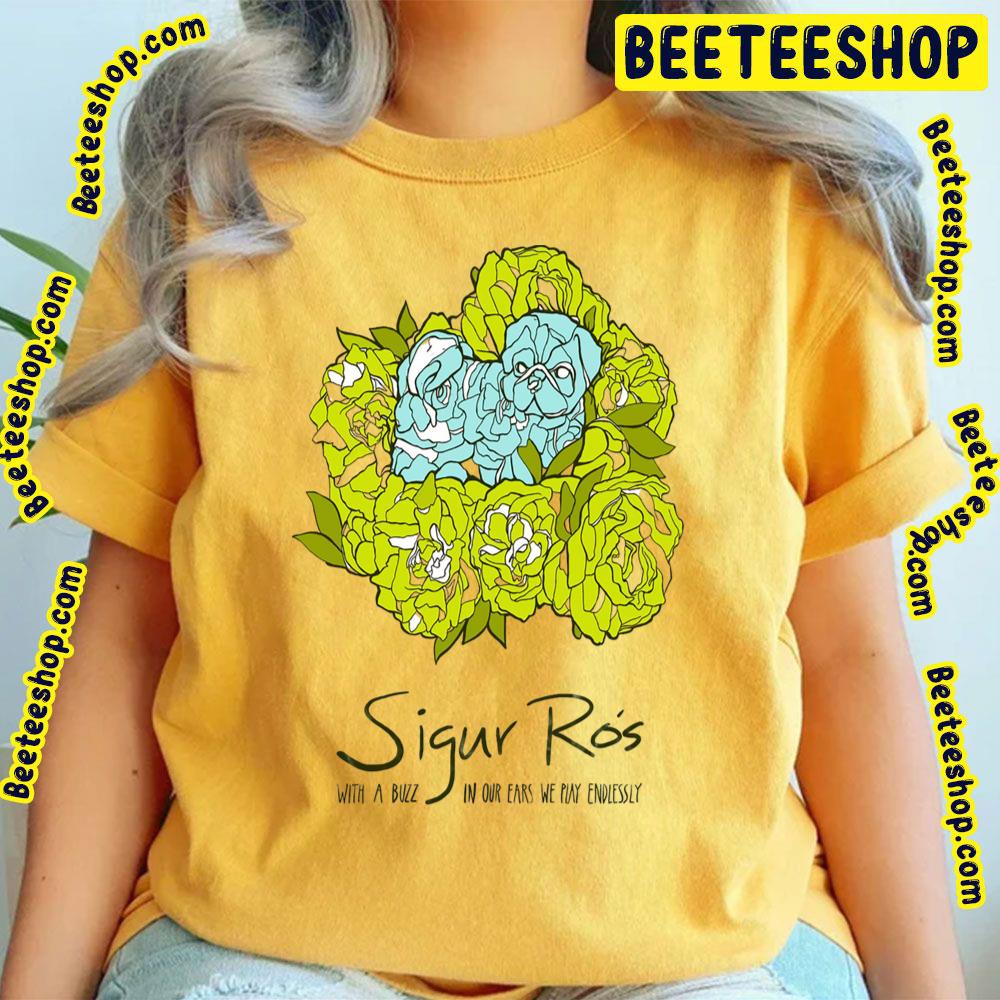 Green Flower Sigur Rós Trending Unisex T-Shirt Green Flower Sigur Rós Trending Unisex T-Shirt