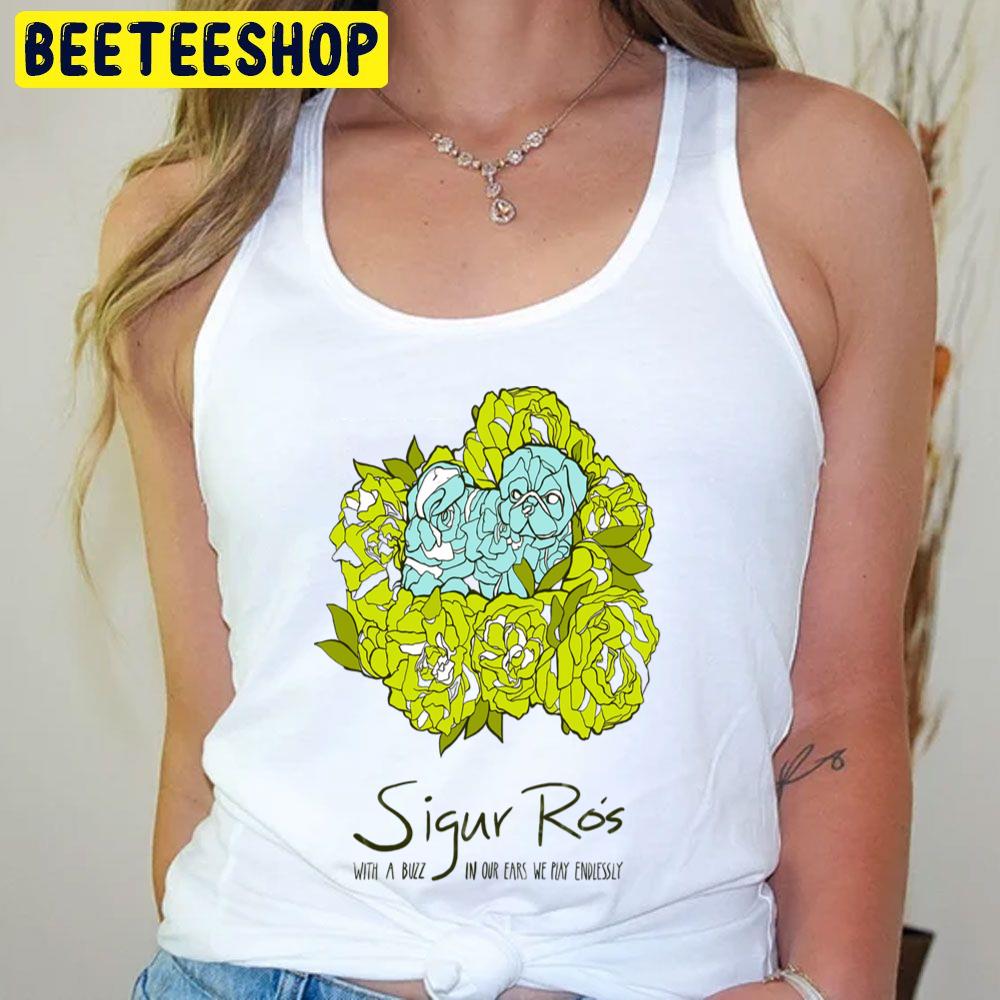 Green Flower Sigur Rós Trending Unisex T-Shirt Green Flower Sigur Rós Trending Unisex T-Shirt