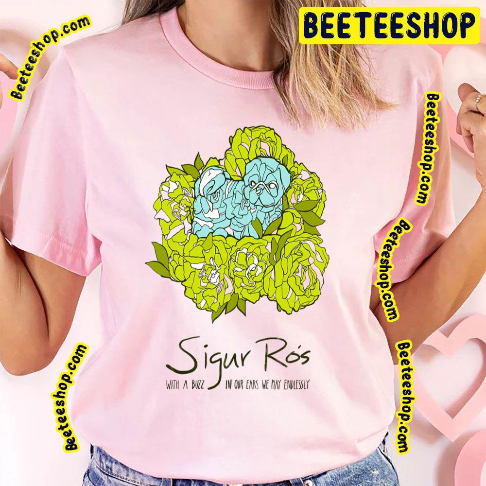 Green Flower Sigur Rós Trending Unisex T-Shirt Green Flower Sigur Rós Trending Unisex T-Shirt