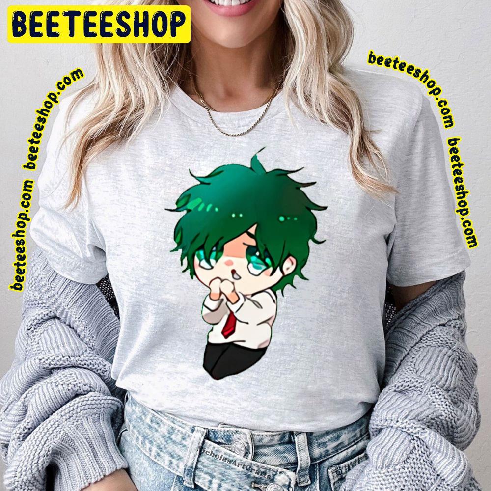 Green Hair Chibi Yarichin Bitch Club Trending Unisex T-Shirt Green Hair Chibi Yarichin Bitch Club Trending Unisex T-Shirt