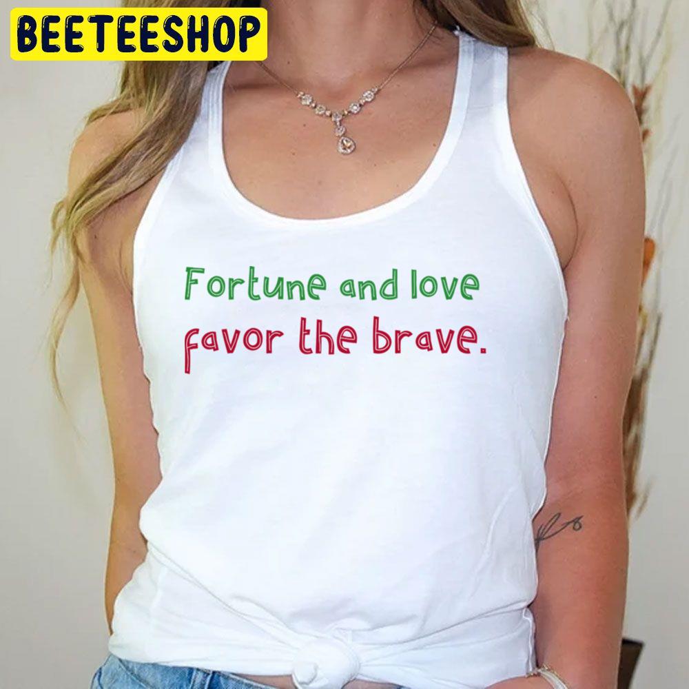 Green Red Text Love And Fortune Logo Trending Unisex T-Shirt Green Red Text Love And Fortune Logo Trending Unisex T-Shirt