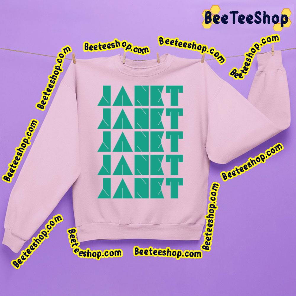 Green Text Janet Jackson Trending Unisex Sweatshirt Green Text Janet Jackson Trending Unisex Sweatshirt