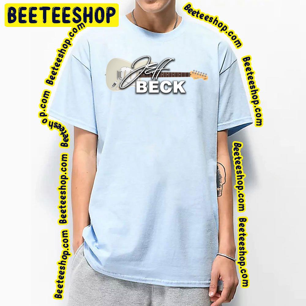 Guitar Logo Jeff Beck Trending Unisex T-Shirt Guitar Logo Jeff Beck Trending Unisex T-Shirt