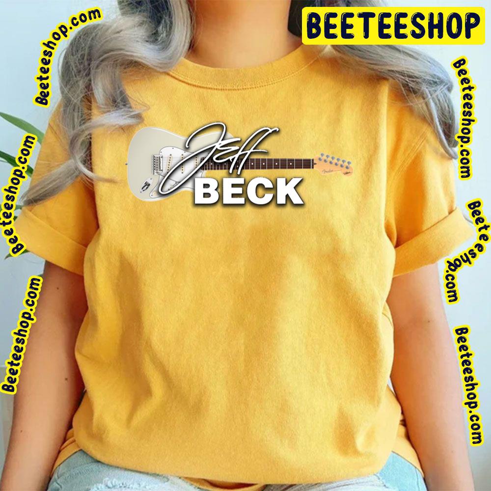 Guitar Logo Jeff Beck Trending Unisex T-Shirt Guitar Logo Jeff Beck Trending Unisex T-Shirt