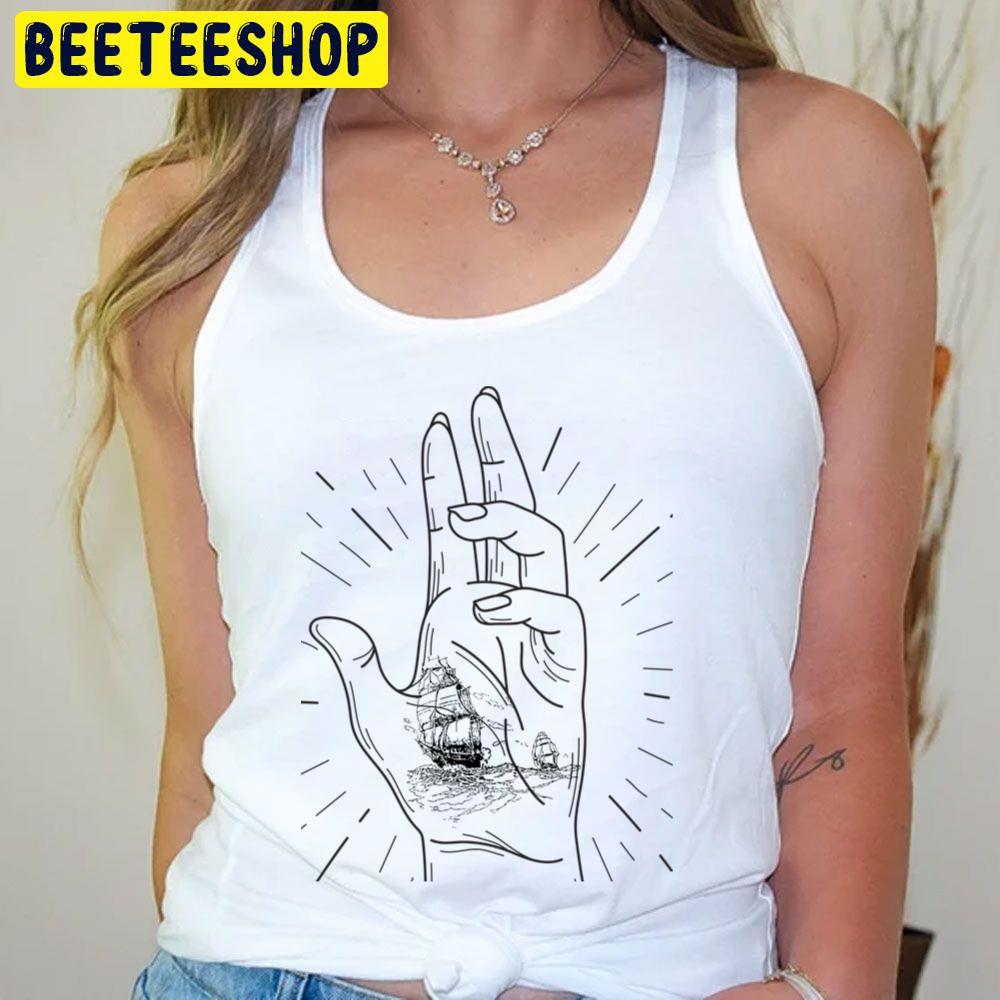 Hand Peace Maker Trending Unisex T-Shirt Hand Peace Maker Trending Unisex T-Shirt