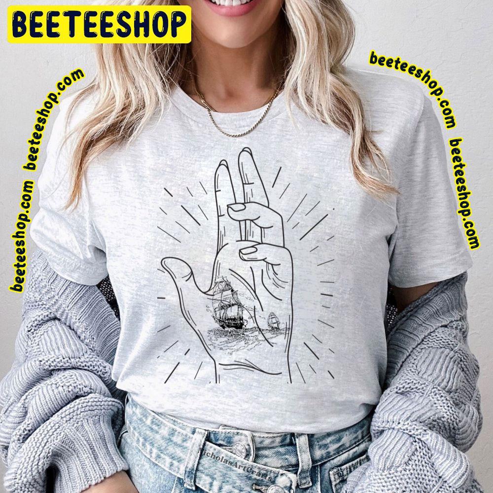 Hand Peace Maker Trending Unisex T-Shirt Hand Peace Maker Trending Unisex T-Shirt