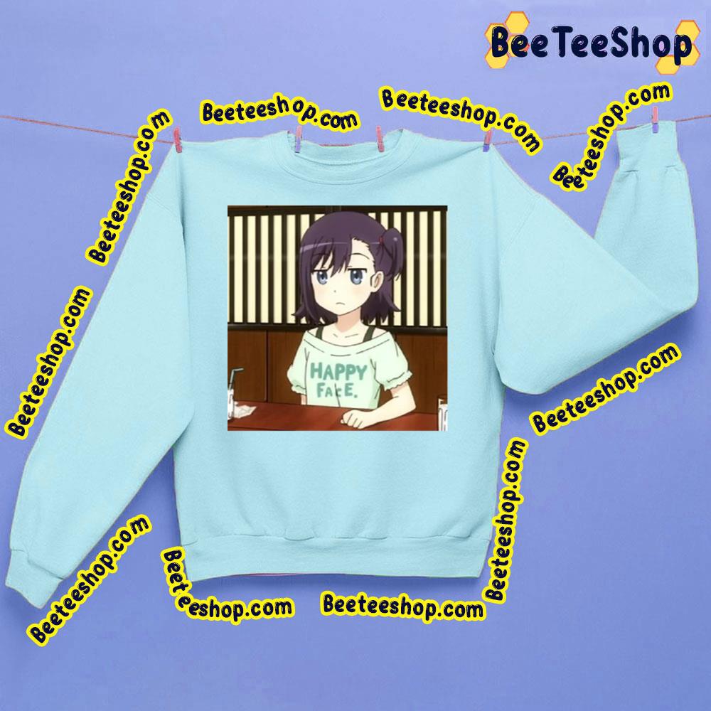 Happy Face Hikage Miyauchi Non Non Biyori Trending Unisex Sweatshirt Happy Face Hikage Miyauchi Non Non Biyori Trending Unisex Sweatshirt
