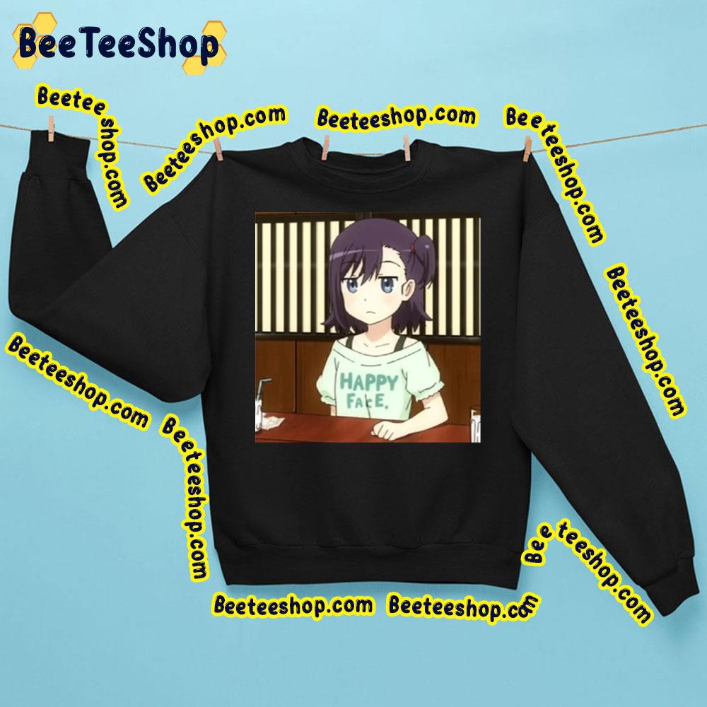 Happy Face Hikage Miyauchi Non Non Biyori Trending Unisex Sweatshirt Happy Face Hikage Miyauchi Non Non Biyori Trending Unisex Sweatshirt