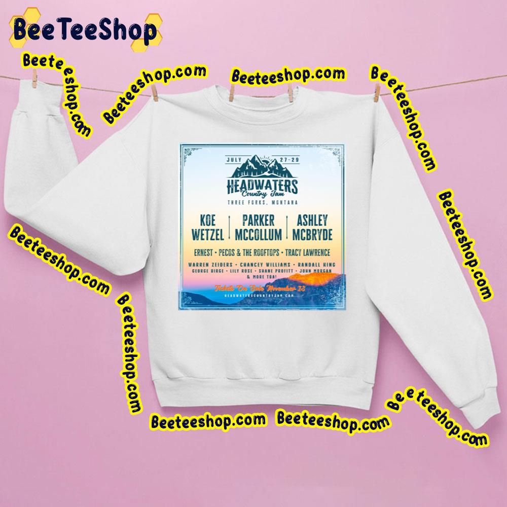 Headwaters Country Jam 2023 Trending Unisex T-Shirt Headwaters Country Jam 2023 Trending Unisex T-Shirt