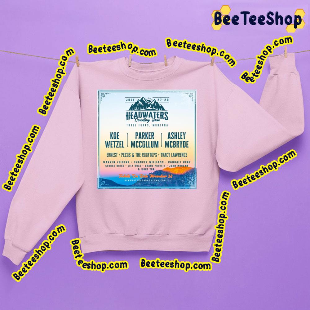 Headwaters Country Jam 2023 Trending Unisex T-Shirt Headwaters Country Jam 2023 Trending Unisex T-Shirt
