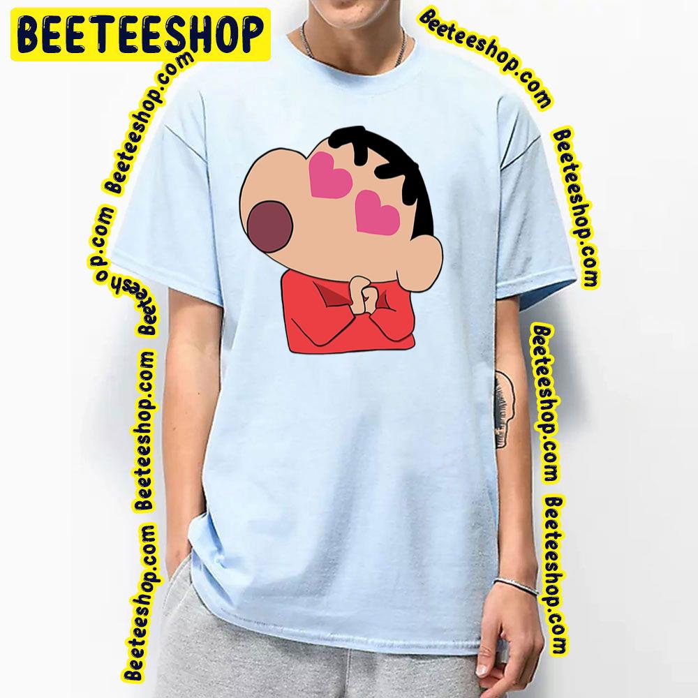 Heart Eye Crayon Shin Chan Trending Unisex T-Shirt Heart Eye Crayon Shin Chan Trending Unisex T-Shirt