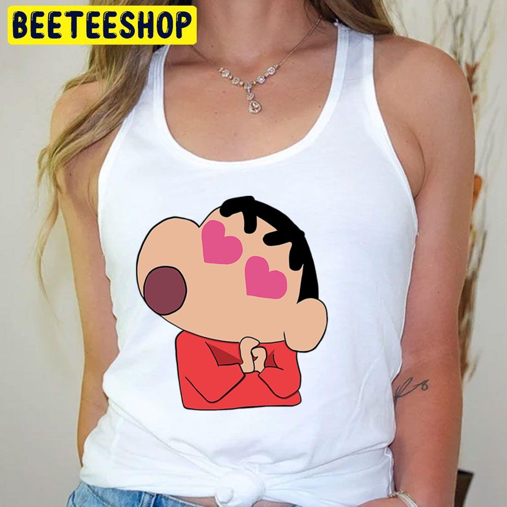 Heart Eye Crayon Shin Chan Trending Unisex T-Shirt Heart Eye Crayon Shin Chan Trending Unisex T-Shirt