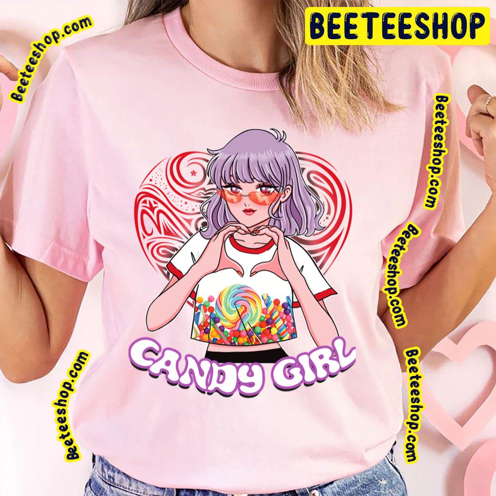 Heart Girl Candy Candy Trending Unisex T-Shirt Heart Girl Candy Candy Trending Unisex T-Shirt