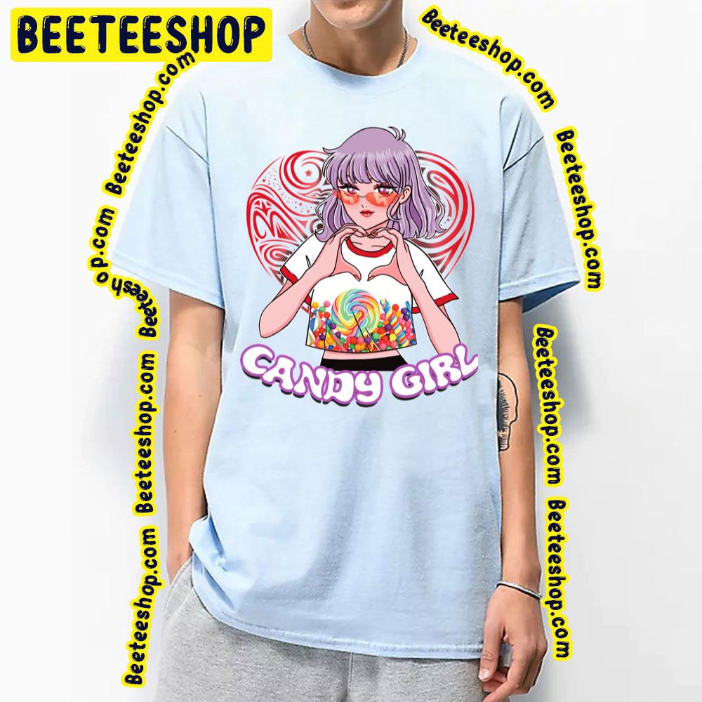 Heart Girl Candy Candy Trending Unisex T-Shirt Heart Girl Candy Candy Trending Unisex T-Shirt