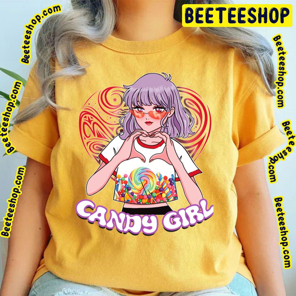 Heart Girl Candy Candy Trending Unisex T-Shirt Heart Girl Candy Candy Trending Unisex T-Shirt