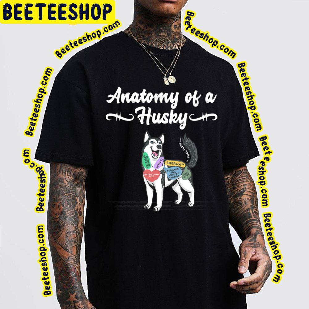 Husky Puppy Anatomy Trending Unisex T-Shirt Husky Puppy Anatomy Trending Unisex T-Shirt