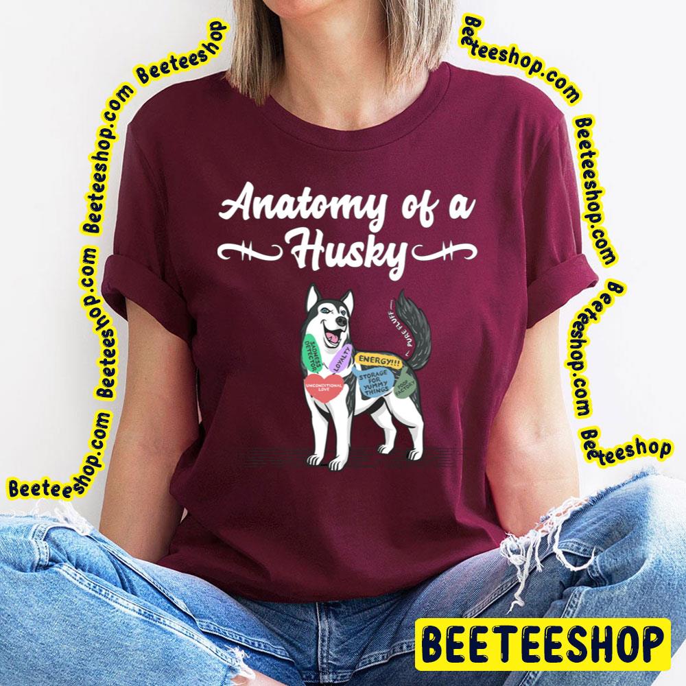 Husky Puppy Anatomy Trending Unisex T-Shirt Husky Puppy Anatomy Trending Unisex T-Shirt
