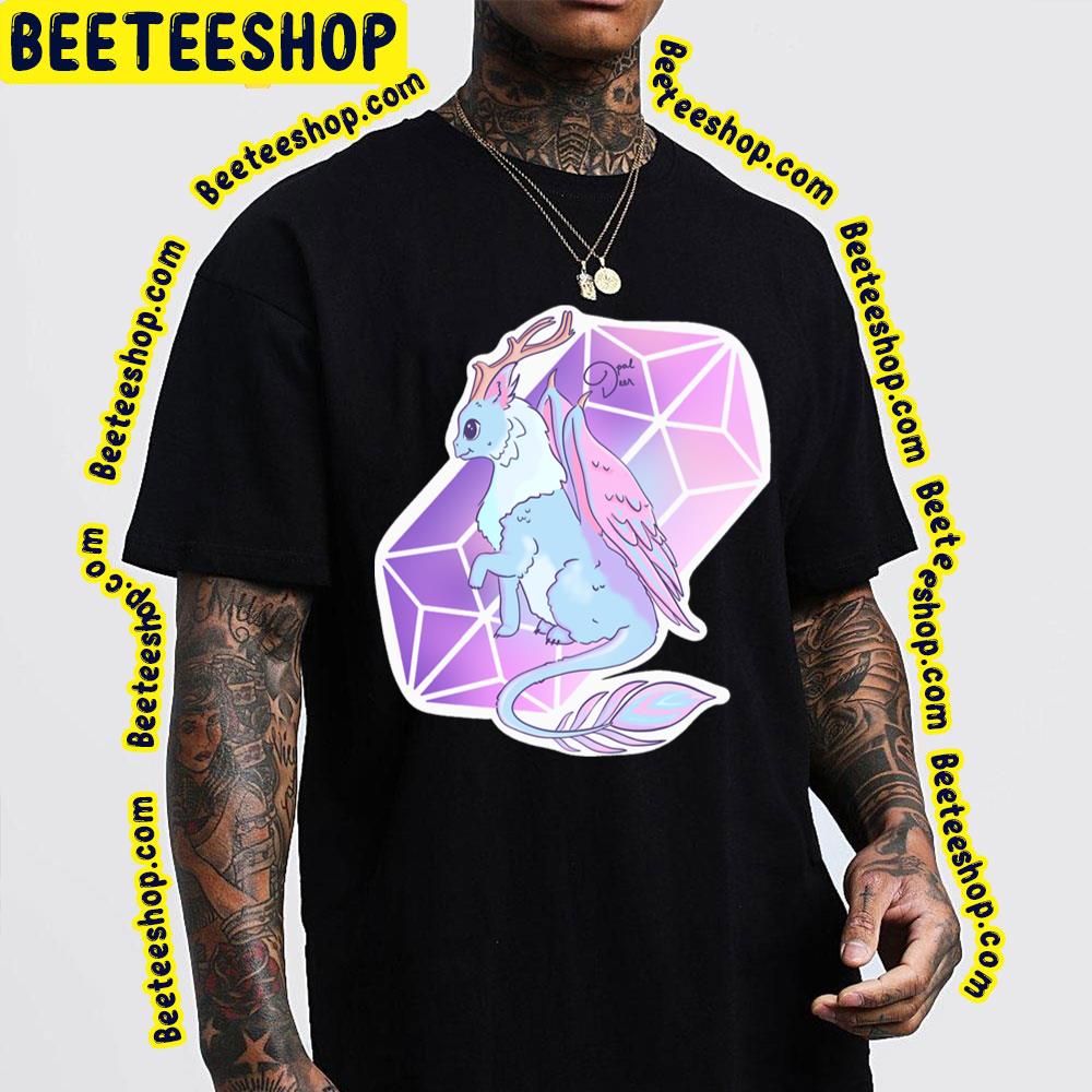 Illustration Dragon Pink Trending Unisex T-Shirt Illustration Dragon Pink Trending Unisex T-Shirt
