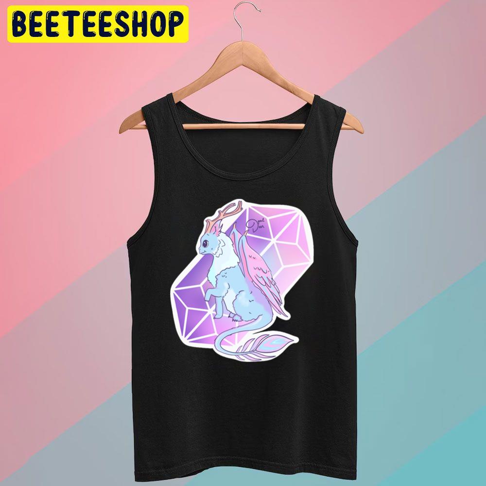 Illustration Dragon Pink Trending Unisex T-Shirt Illustration Dragon Pink Trending Unisex T-Shirt