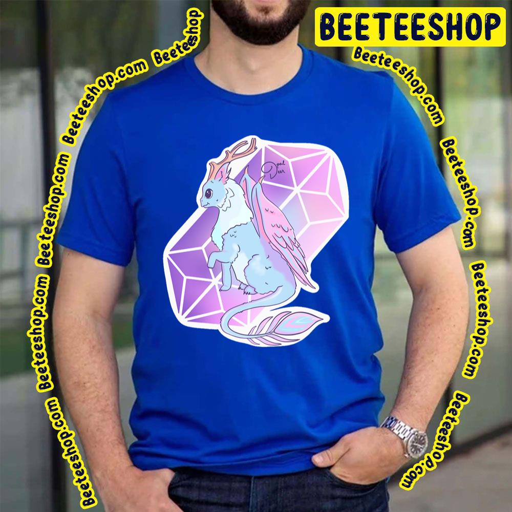 Illustration Dragon Pink Trending Unisex T-Shirt Illustration Dragon Pink Trending Unisex T-Shirt