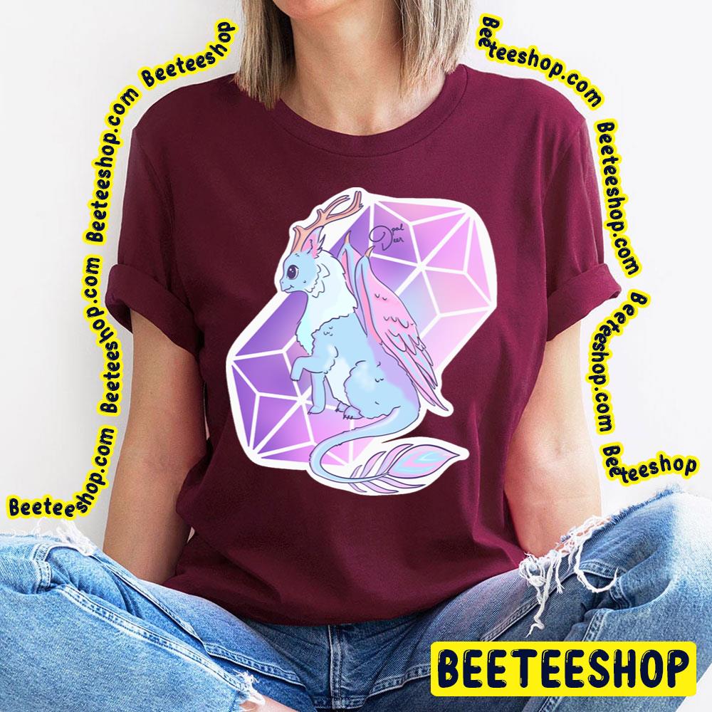 Illustration Dragon Pink Trending Unisex T-Shirt Illustration Dragon Pink Trending Unisex T-Shirt