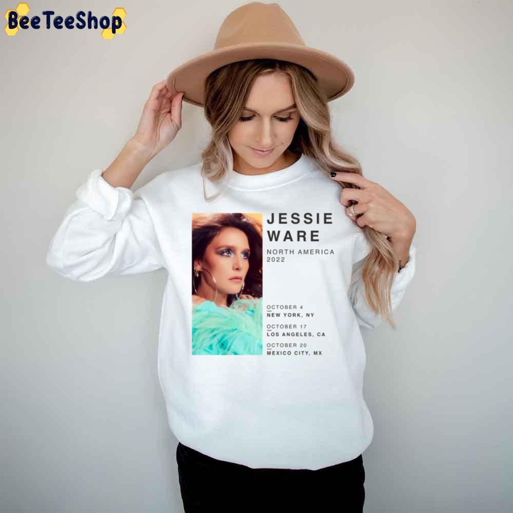 Jessie Ware North America 2022 Trending Unisex T-Shirt Jessie Ware North America 2022 Trending Unisex T-Shirt