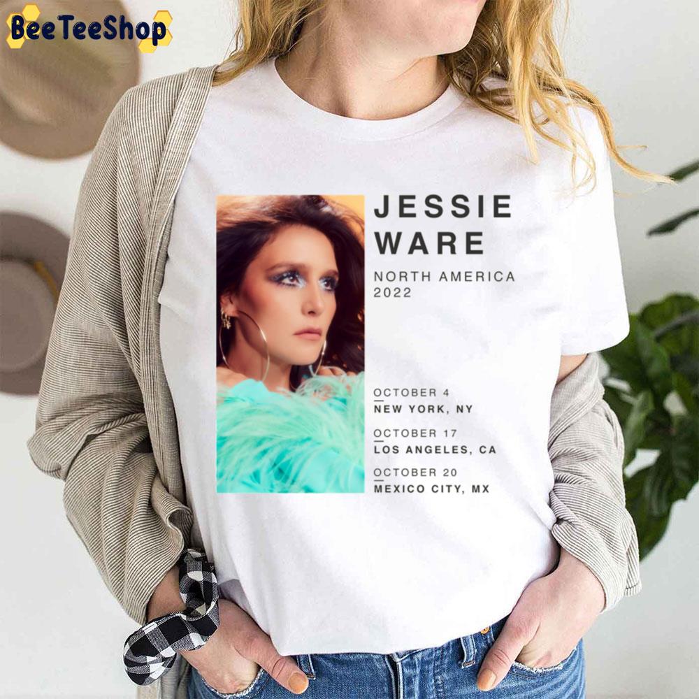 Jessie Ware North America 2022 Trending Unisex T-Shirt Jessie Ware North America 2022 Trending Unisex T-Shirt