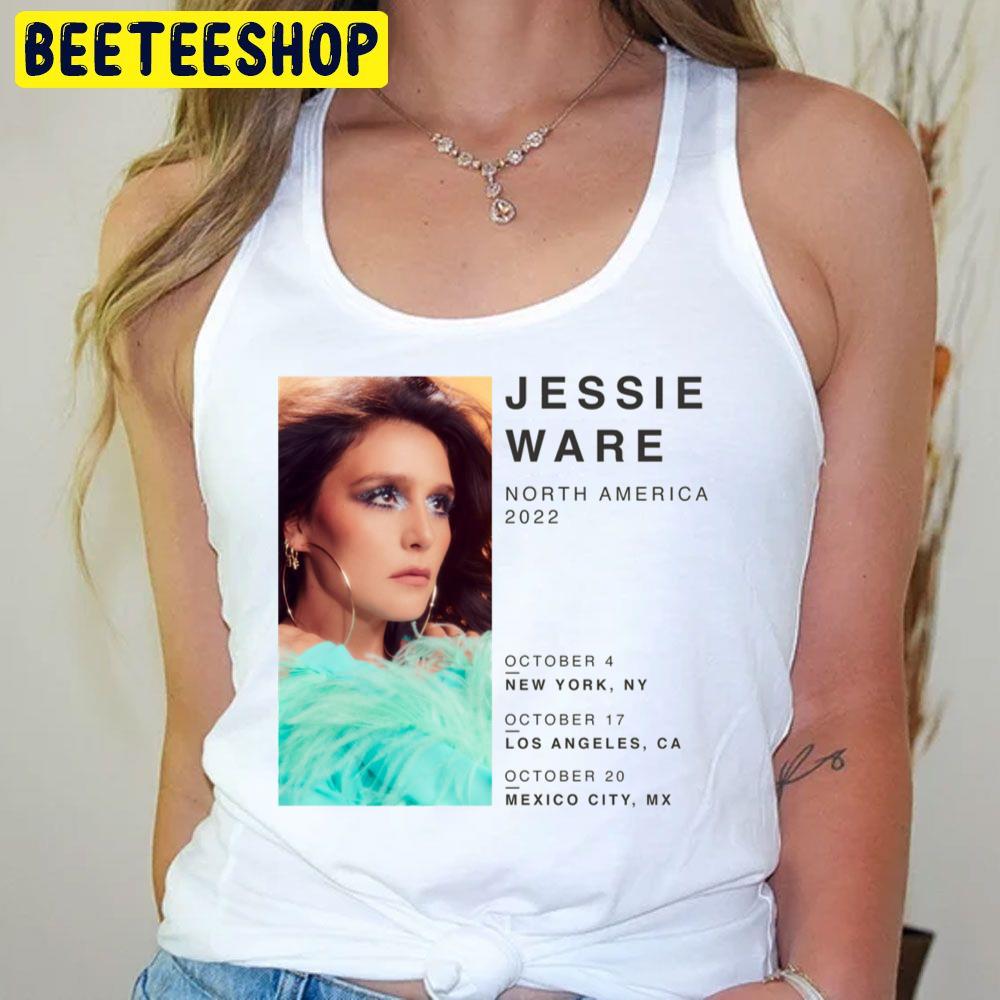 Jessie Ware North America 2022 Trending Unisex T-Shirt Jessie Ware North America 2022 Trending Unisex T-Shirt
