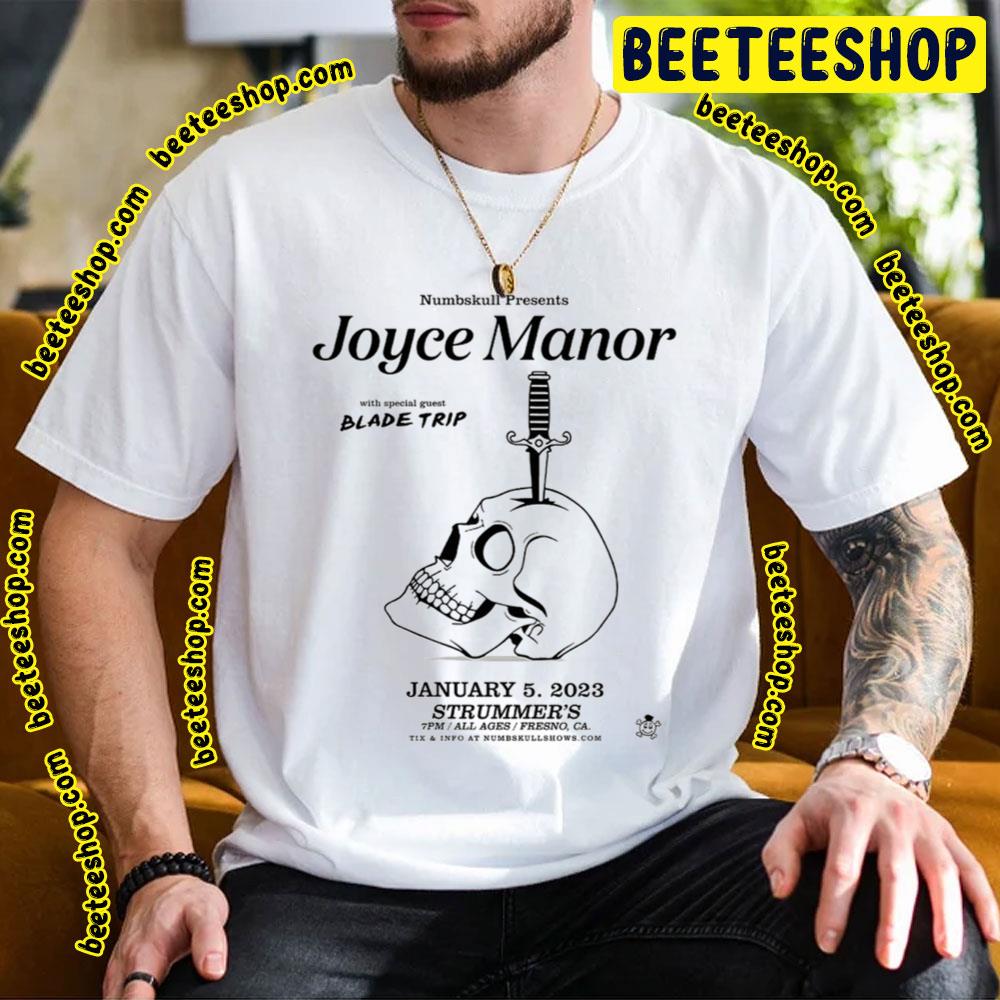 Joyce Manor 2023 With Blade Trip Trending Unisex T-Shirt Joyce Manor 2023 With Blade Trip Trending Unisex T-Shirt