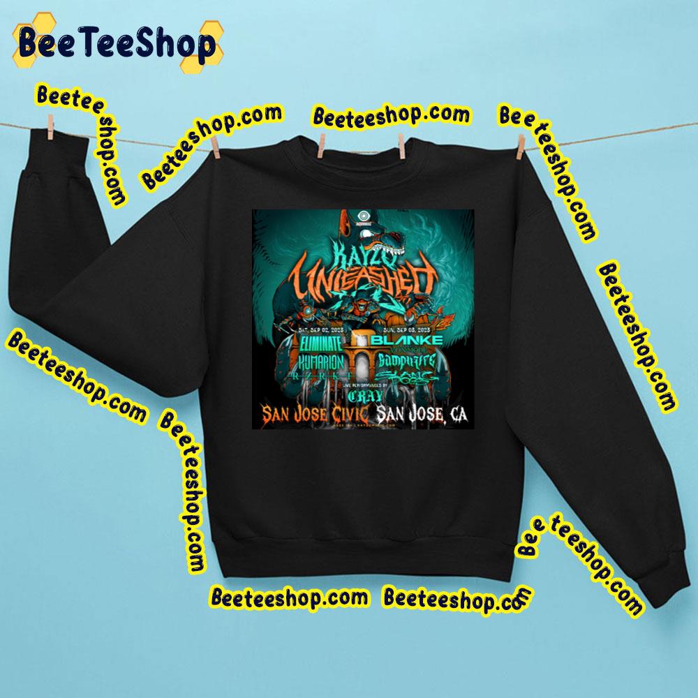 Kayzo Unleashed 2023 Trending Unisex Sweatshirt Kayzo Unleashed 2023 Trending Unisex Sweatshirt