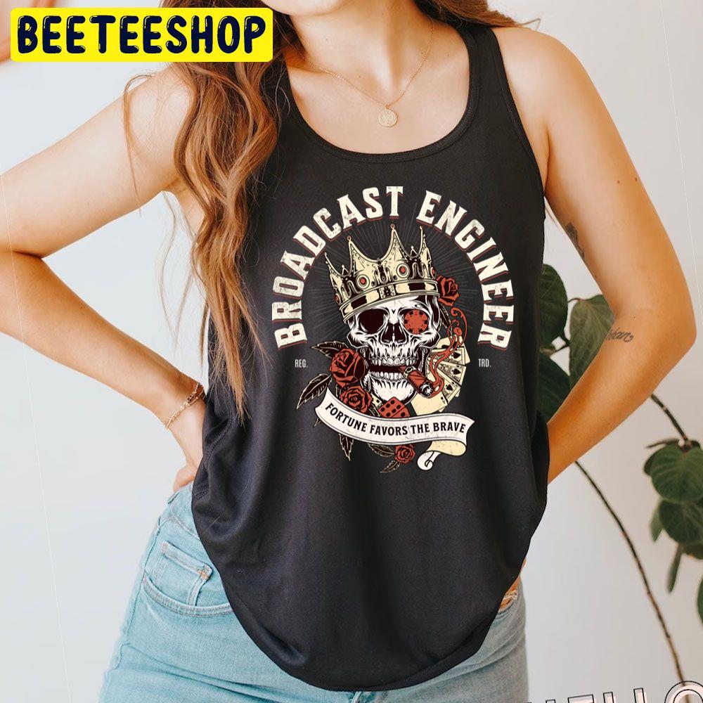 King Skull Broadcast Trending Unisex T-Shirt King Skull Broadcast Trending Unisex T-Shirt