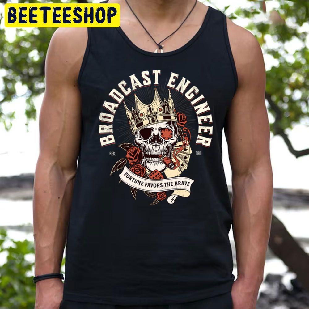 King Skull Broadcast Trending Unisex T-Shirt King Skull Broadcast Trending Unisex T-Shirt