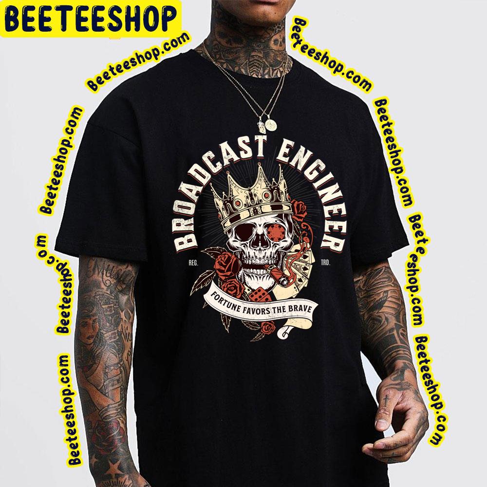 King Skull Broadcast Trending Unisex T-Shirt King Skull Broadcast Trending Unisex T-Shirt