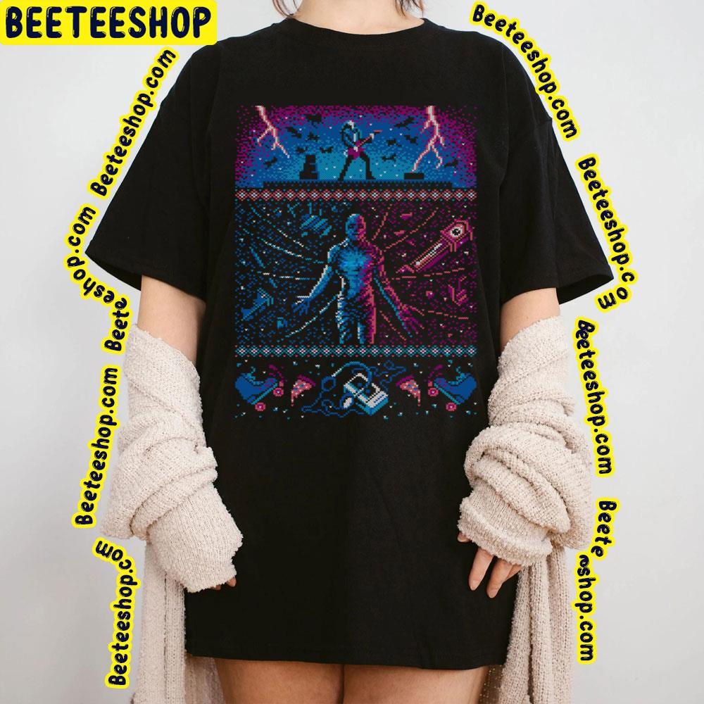 Knit Pattern Stranger Things Trending Unisex T-Shirt Knit Pattern Stranger Things Trending Unisex T-Shirt