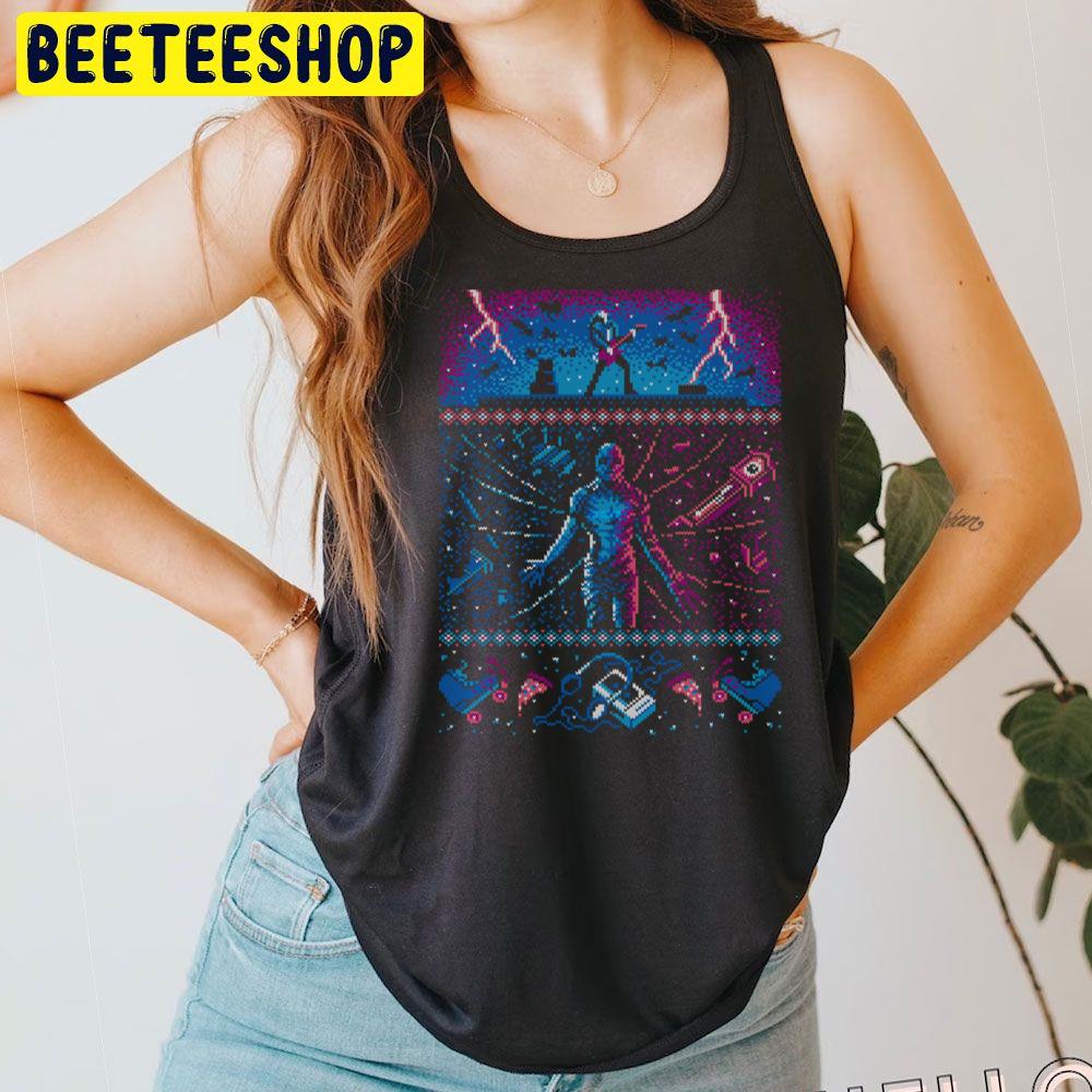 Knit Pattern Stranger Things Trending Unisex T-Shirt Knit Pattern Stranger Things Trending Unisex T-Shirt