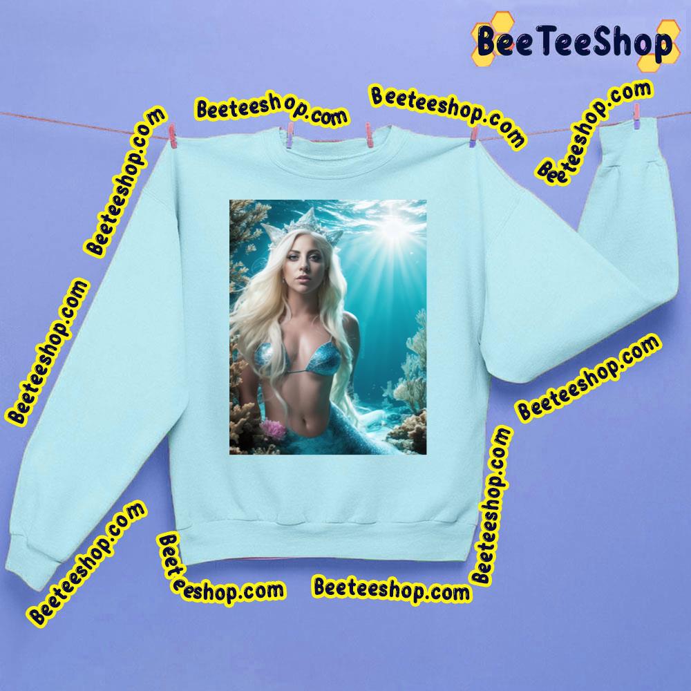Lady Gaga Mermaid Trending Unisex Sweatshirt Lady Gaga Mermaid Trending Unisex Sweatshirt