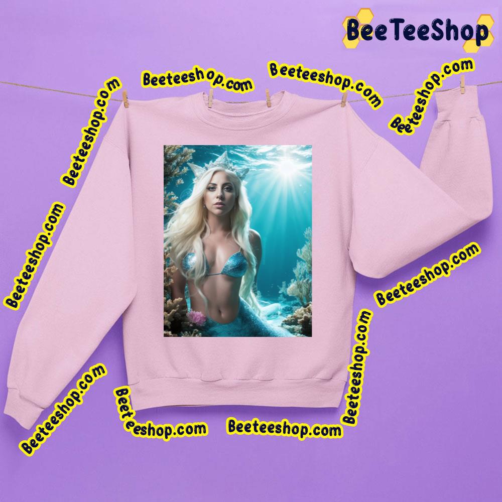 Lady Gaga Mermaid Trending Unisex Sweatshirt Lady Gaga Mermaid Trending Unisex Sweatshirt