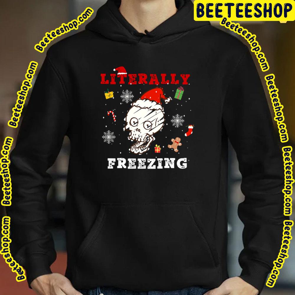 Literally Skull Freezing Trending Unisex T-Shirt Literally Skull Freezing Trending Unisex T-Shirt