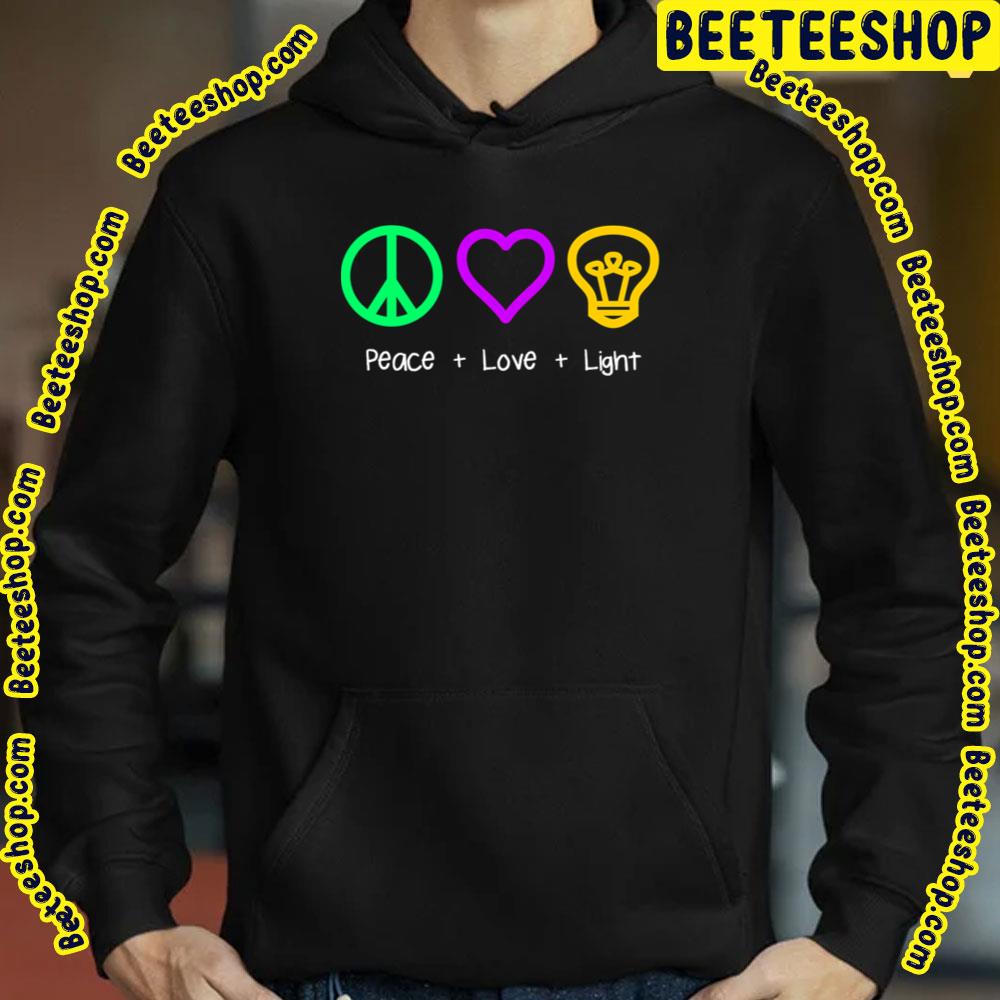 Love And Light Peace Maker Trending Unisex T-Shirt Love And Light Peace Maker Trending Unisex T-Shirt