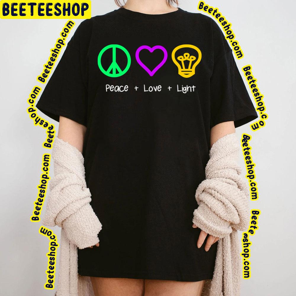 Love And Light Peace Maker Trending Unisex T-Shirt Love And Light Peace Maker Trending Unisex T-Shirt